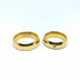 Aliança de Tungstênio Dourada Tradicional Boleada 6mm (FJ01-6) Aliança de Tungstênio Dourada Tradicional Boleada 6mm (FJ01-6)