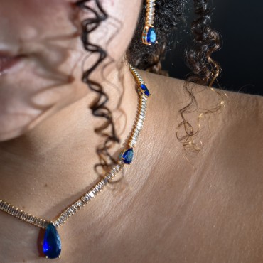 Conjunto Realeza Azul