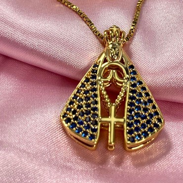 Conjunto Nossa Senhora Dourado P Conjunto Nossa Senhora Dourado P